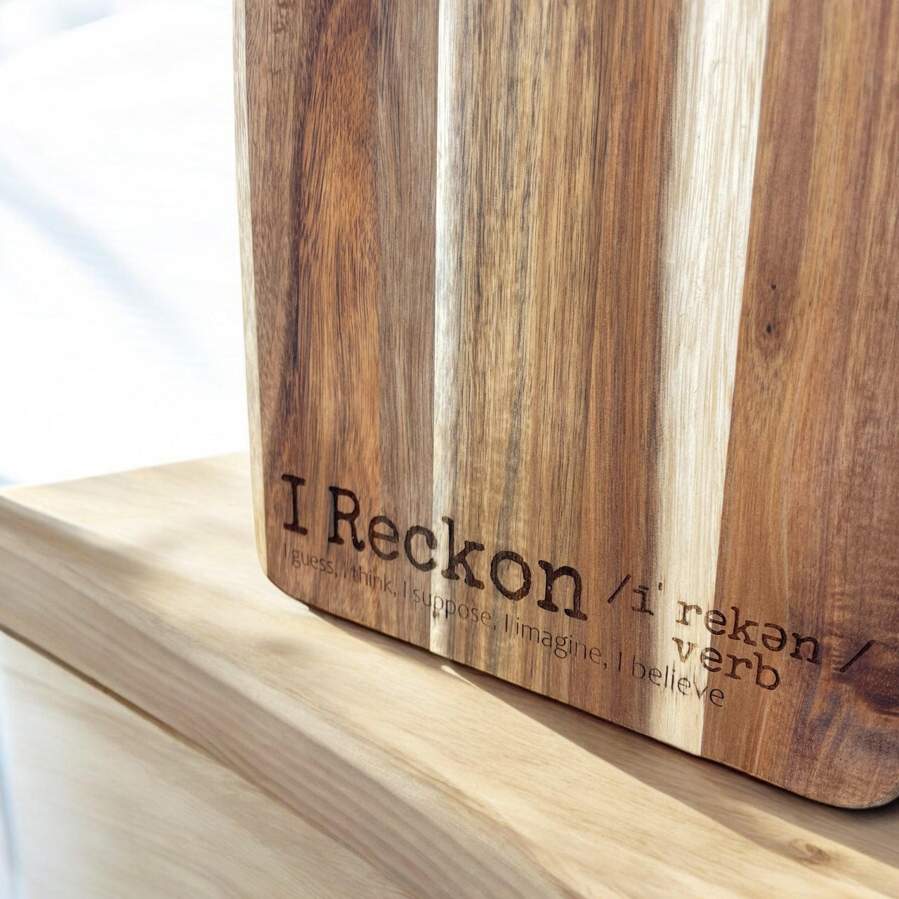 Southern sayings cutting board