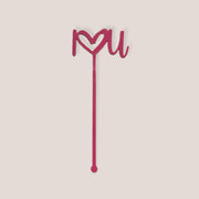 wine red/pink (I heart u)